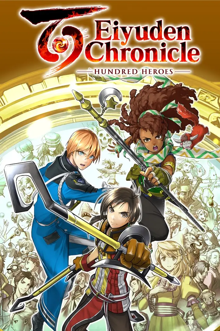 Eiyuden Chronicle Hundred Heroes Cover